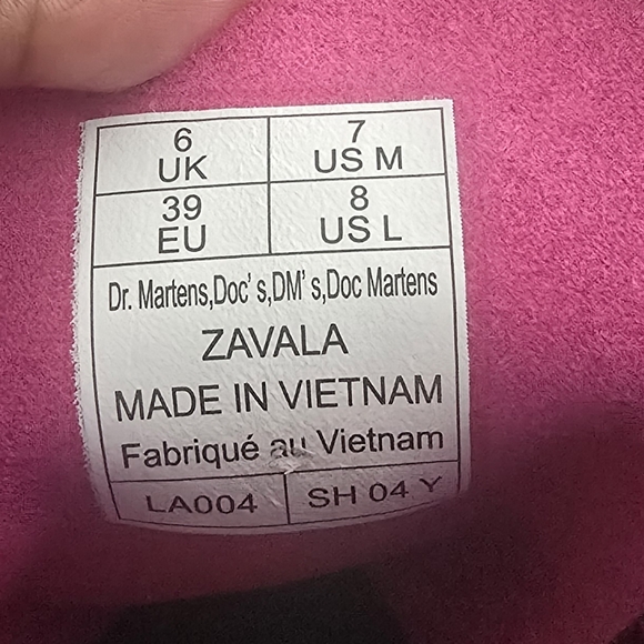 Dr martens pink size 7 5 - Picture 8 of 8